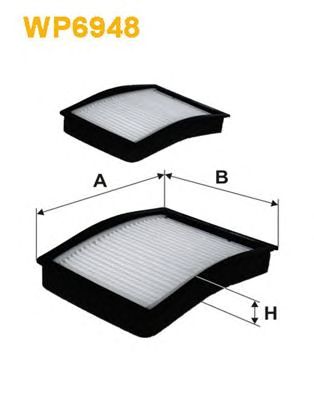 WIX FILTERS wp6948 -  Фильтр воздуха в салоне